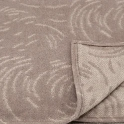 Clearance Home Maison Couverture laine Mérinos très douce (220x240 cm - Rose poudré)