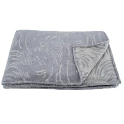 Discount Home Maison Couverture laine Mérinos très douce (240x260 cm - Gris)