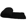 Vivezen Couverture, plaid polaire 220 x 240 cm en flanelle ultra doux - Noir -* Plaid