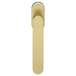 Sale GoodHome Crémone de fenêtre Minzh aluminium doré satin L.12cm