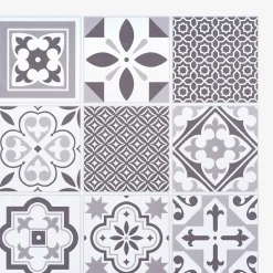 D-C-Fix Dalle adhésive murale Wall Tiles DC FIX Carreaux de ciment style oriental L.30,5 x l.30,5 cm vendue par 6 pièces* Sticker Et Adhésif Décoratif