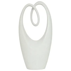Sale Atmosphera Créateur D'Intérieur Déco à poser Davy H.44cm résine blanc - Atmosphera