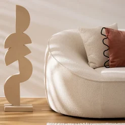 Atmosphera Créateur D'Intérieur Déco à poser Leya H.95cm magnésie - Atmosphera* Lettre Décorative