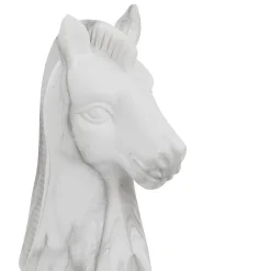 Atmosphera Créateur D'Intérieur Déco à poser pièces d'échec Olen gris H26,5cm- Multicolore- Atmosphera* Lettre Décorative