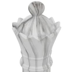Atmosphera Créateur D'Intérieur Déco à poser pièces d'échec Olen gris H26,5cm- Multicolore- Atmosphera* Lettre Décorative