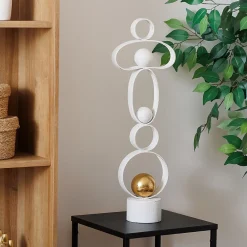 Atmosphera Créateur D'Intérieur Déco à poser Rob blanc H65cm - Atmosphera* Lettre Décorative