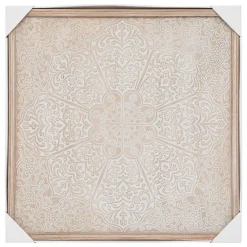 Atmosphera Créateur D'Intérieur Déco murale Timea - hévéa et bois - 60x60 cm - Atmosphera* Tableau Déco