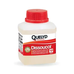 Quelyd Décolleur de papier peint Dissoucol - surface de couverture 140 m² - contenance 0,25 L - 30611831* Colle Papier Peint