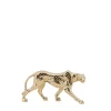 Clearance Ornami Décoration à poser panthère dorée 26cm