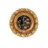Best Emdedesign Décoration murale cadre doré couronne fleurs Emde