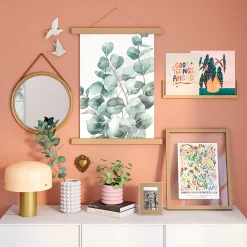 Clearance Emdedesign Décoration murale cœur ex-voto doré satiné Emde