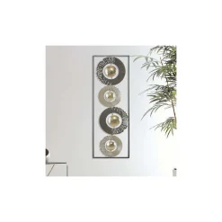 Mauro Ferretti Décoration murale en métal Ring 31x3x89.5 cm* Objet Décoratif Mural