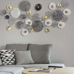 Mauro Ferretti Décoration murale en métal Panel 135x7.5x69 cm