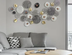 Mauro Ferretti Décoration murale en métal Panel 135x7.5x69 cm