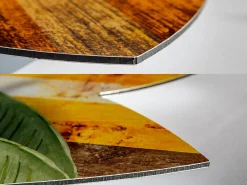 Déclina DECLINA, Planche de Surf Décorative, Décoration murale, impression sur aluminium, Planche surf déco Sunshine Beach, 100x30 cm* Objet Décoratif Mural
