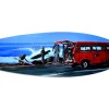 Déclina DECLINA, Planche de Surf Décorative, Décoration murale, impression sur aluminium, Planche de surf déco murale Surf Spot, 100x30 cm* Objet Décoratif Mural