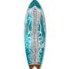 Déclina DECLINA, planche de surf décorative, décoration murale, surf déco, alu-dibond, Planche Surf Déco Équilibre Naturel, 100x30 cm* Objet Décoratif Mural