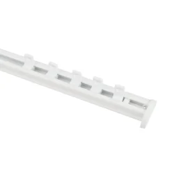 Best Secodir DECORAIL - Tringle Rail Rideau Discret 2 m - Aluminium