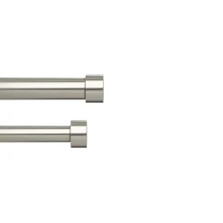 Outlet Umbra Double tringle à rideau ext 91 à 167cm nickel D25mm