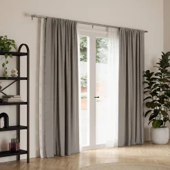 Outlet Umbra Double tringle à rideau ext 91 à 167cm nickel D25mm