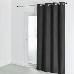 Sale Home Maison Doublure obscurcissante et thermique à œillets (140x260 cm - Noir)