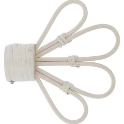 Sale GoodHome Embout fleur pour barre à rideau Symi rotin beige Ø28mm