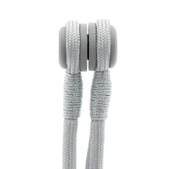 Boulet Embrasse à rideaux aimantée 30cm Gris perle -* Rail À Rideaux