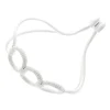 Boulet Embrasse à rideaux 30cm Blanc/Argent -* Rail À Rideaux