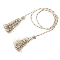New Boulet Embrasse à rideaux 80cm Jute/Coton naturels -