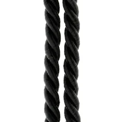 Boulet Embrasse à rideaux 70cm Noir -* Rail À Rideaux