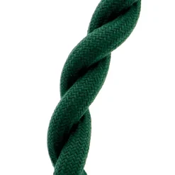 Hot Boulet Embrasse à rideaux tressée aimantée 30cm Vert cyprès -