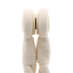 Clearance Boulet Embrasse à rideaux tressée aimantée 30cm Naturelle -