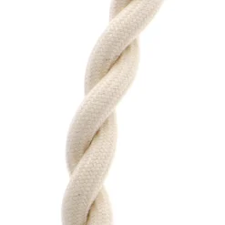 Clearance Boulet Embrasse à rideaux tressée aimantée 30cm Naturelle -