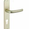 Clearance SP Ensemble de poignées pour porte d'entrée Maia à trou de cylindre, entr'axes 195mm, couleur F2 -