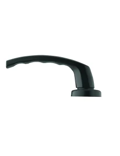 Thirard Ensemble de poignées pour salle de bain/toilette Sultane à condamnation, carré 7mm, entr'axes 195mm, noir -* Poignée De Porte Intérieure