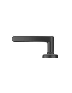 New Thirard Ensemble de poignées pour porte intérieure Vesta sans trou, carré 7mm, entr'axes 165mm, noir -