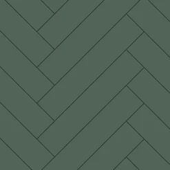 Sale Estahome papier peint chevron vert foncé - 53 cm x 10.05 m - 139222