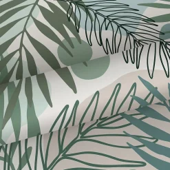 Best Estahome papier peint feuilles vert et bleu - 50 x 900 cm - 139820