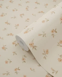 Best Estahome papier peint fleurs intage beige - 53 cm x 10.05 m - 139834