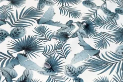 New D-C-Fix Film adhésif décoratif feuillage bleu palmier ® L.200 x l.67,5cm