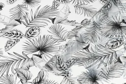 D-C-Fix Film occultant fenêtre statique feuillage noir et blanc 67,5 x 150cm ®,Botanicals* Sticker Et Adhésif Décoratif