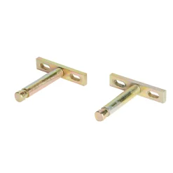 Outlet GoodHome Fixations invisibles en acier Kasper, 2 pièces
