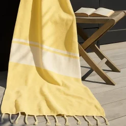 Best Ornami Fouta à franges 90x180cm, Flota