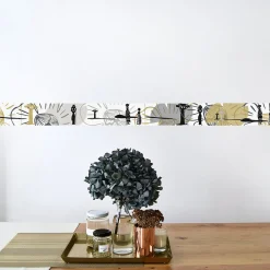 Sale Plage Frise adhésive ethnique africaine, 10 cm X 300 cm, déco graphique traditionnelle, décoration murale intérieure