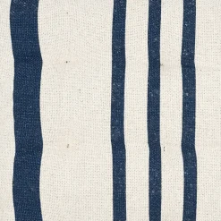 Lovely Casa Galette de chaise à rayures (38x38 cm - Bleu Marine)* Galette De Chaise