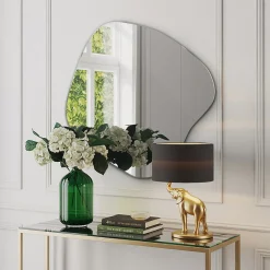 Best Tulup Grand Miroir Irrégulier 77x77 cm Forme Tache
