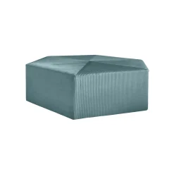 Clearance The Home Deco Factory Grand pouf en velours côtelé Guilia 75 cm