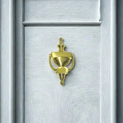 Sale Secury-T Heurtoir de porte laiton poli 200X95 mm