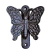 La Grande Prairie Heurtoir porte fonte Papillon 12x10x4cm* Poignée De Porte Extérieure|Heurtoir