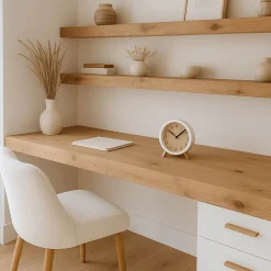 Discount Ornami Horloge à poser en bois 14cm, Almée